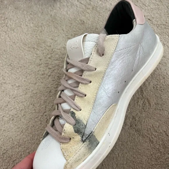 P448 John Sneaker size 7 (37) Pink, Silver & White - read description for more - Picture 8 of 8